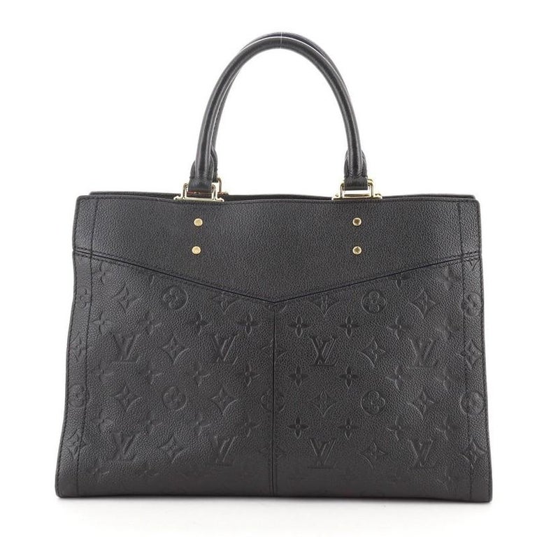 Louis Vuitton Sully mm Monogram Empreinte Noir Black Shoulder Bag