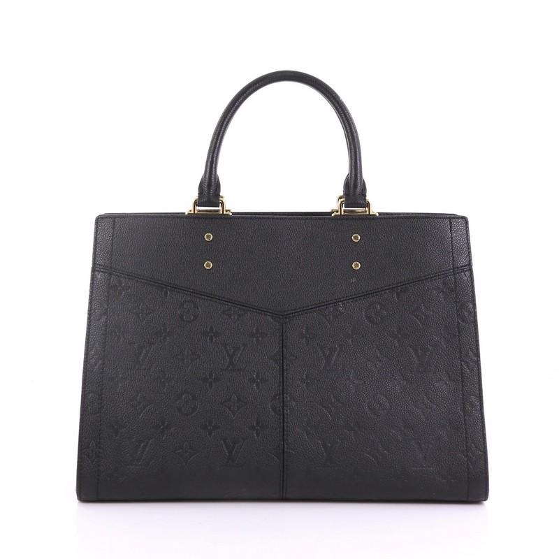 Louis Vuitton Sully Handbag Monogram Empreinte Leather MM at