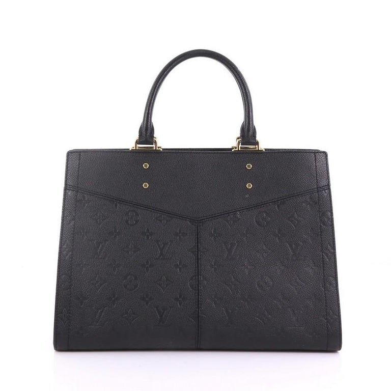 Louis Vuitton Sully Handbag Monogram Empreinte Leather MM at 1stdibs