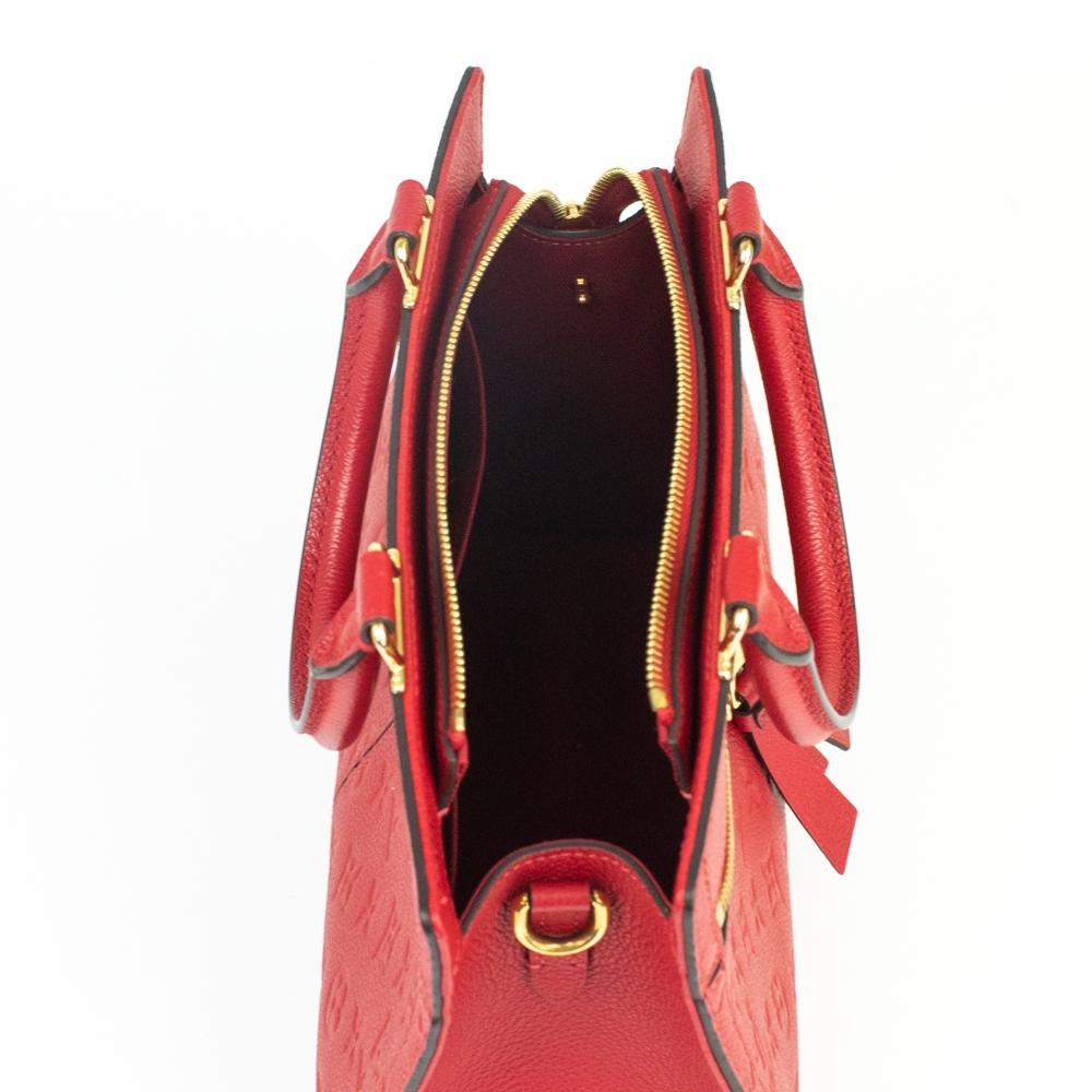 Women's Louis Vuitton, Sully in red leather