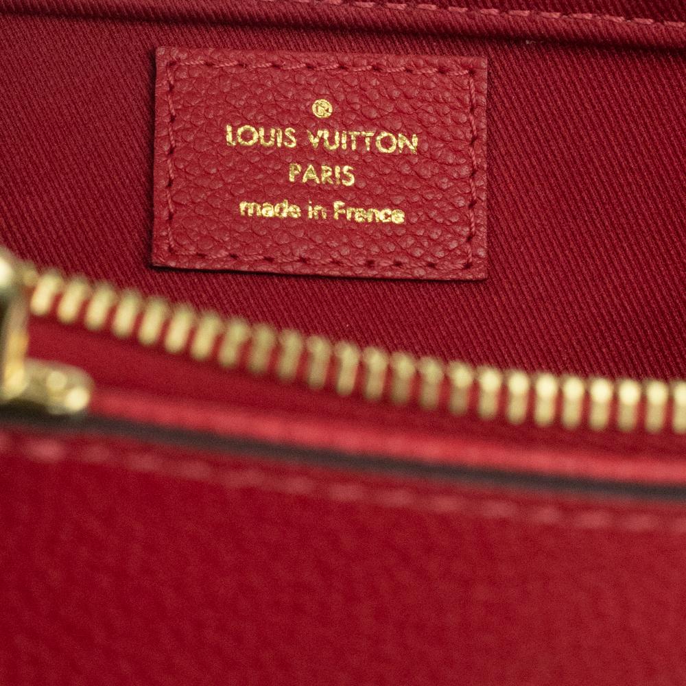 Louis Vuitton, Sully in red leather 1