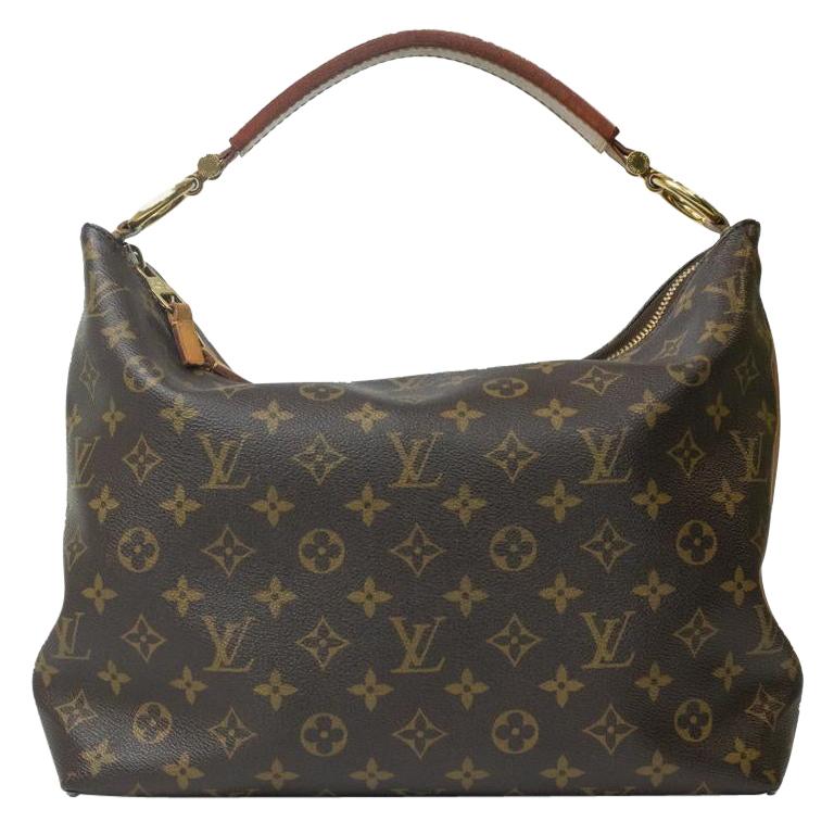 LOUIS VUITTON Sully Shoulder bag in Brown Canvas