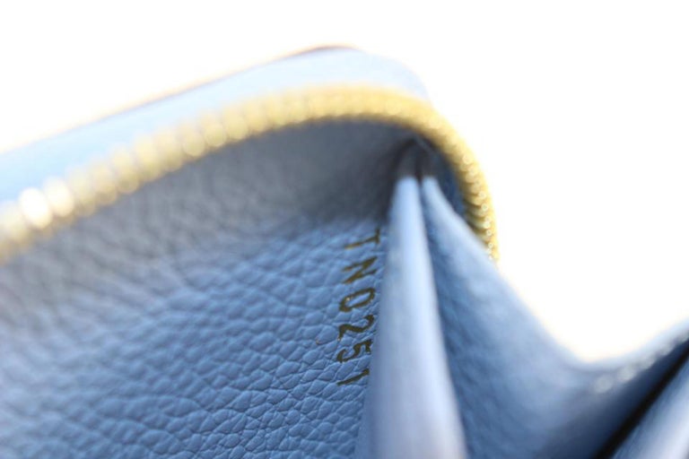 Louis Vuitton Summer Blue Monogram Empreinte Leather By the Pool Zippy Coin  Purse - Yoogi's Closet