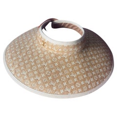Louis Vuitton Summer Odyssey Monogram Visor in Raffia 2025