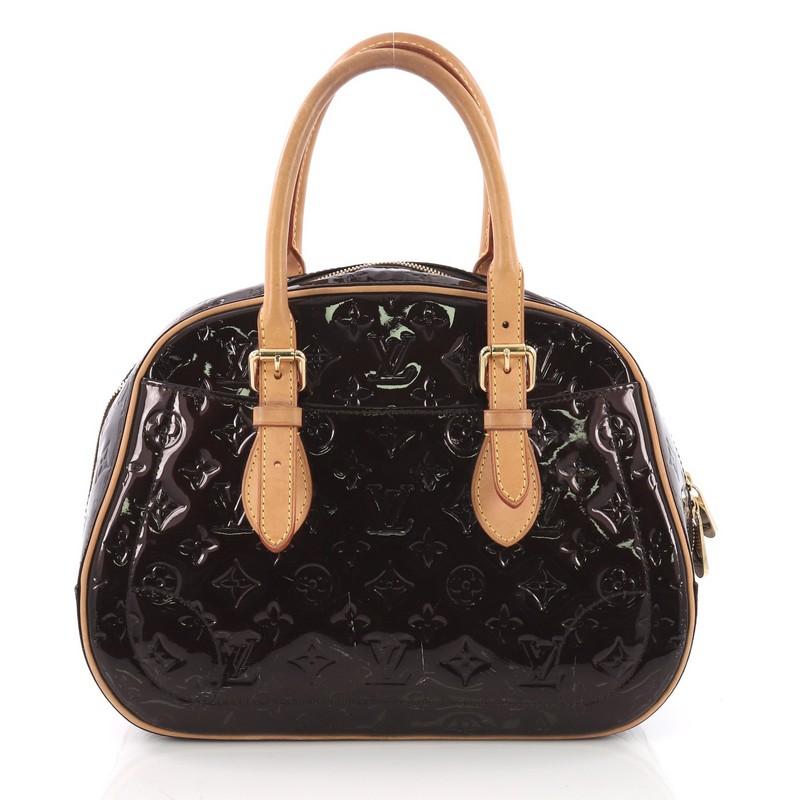  Louis Vuitton Summit Drive Handbag Monogram Vernis In Good Condition In NY, NY