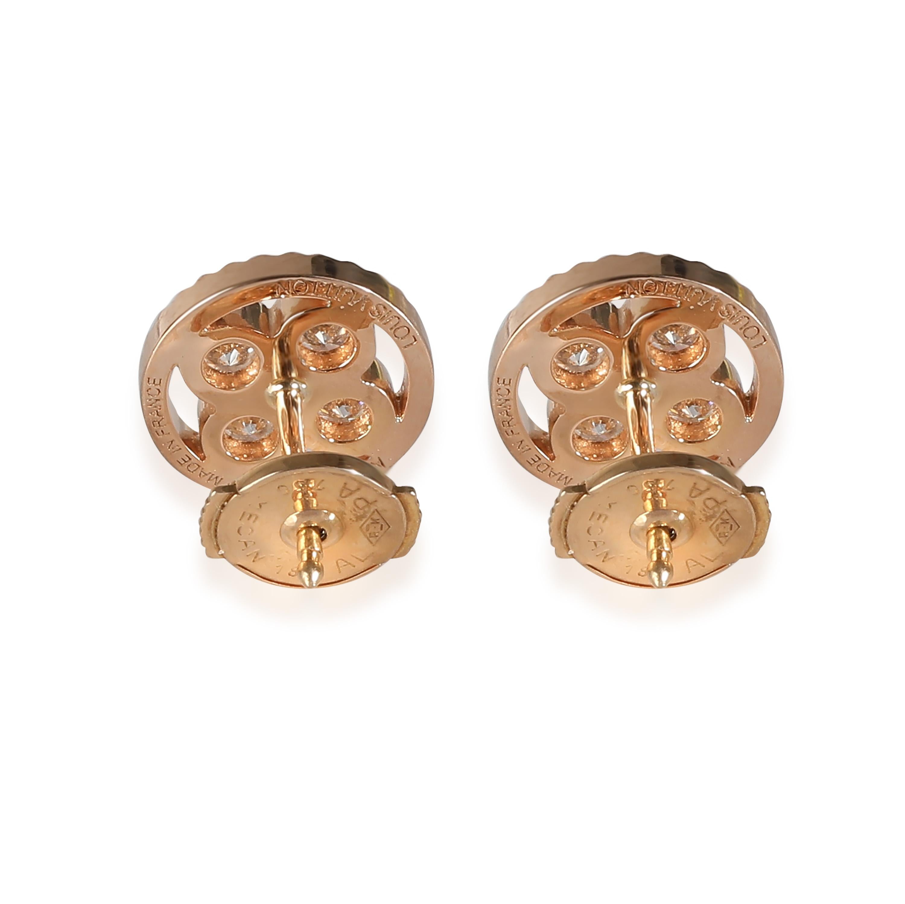 Louis Vuitton Sun Blossom Diamond Earring in 18k Rose Gold 0.40 CTW

PRIMARY DETAILS
SKU: 139385
Listing Title: Louis Vuitton Sun Blossom Diamond Earring in 18k Rose Gold 0.40 CTW
Condition Description: Retails for 5000 USD. In excellent condition