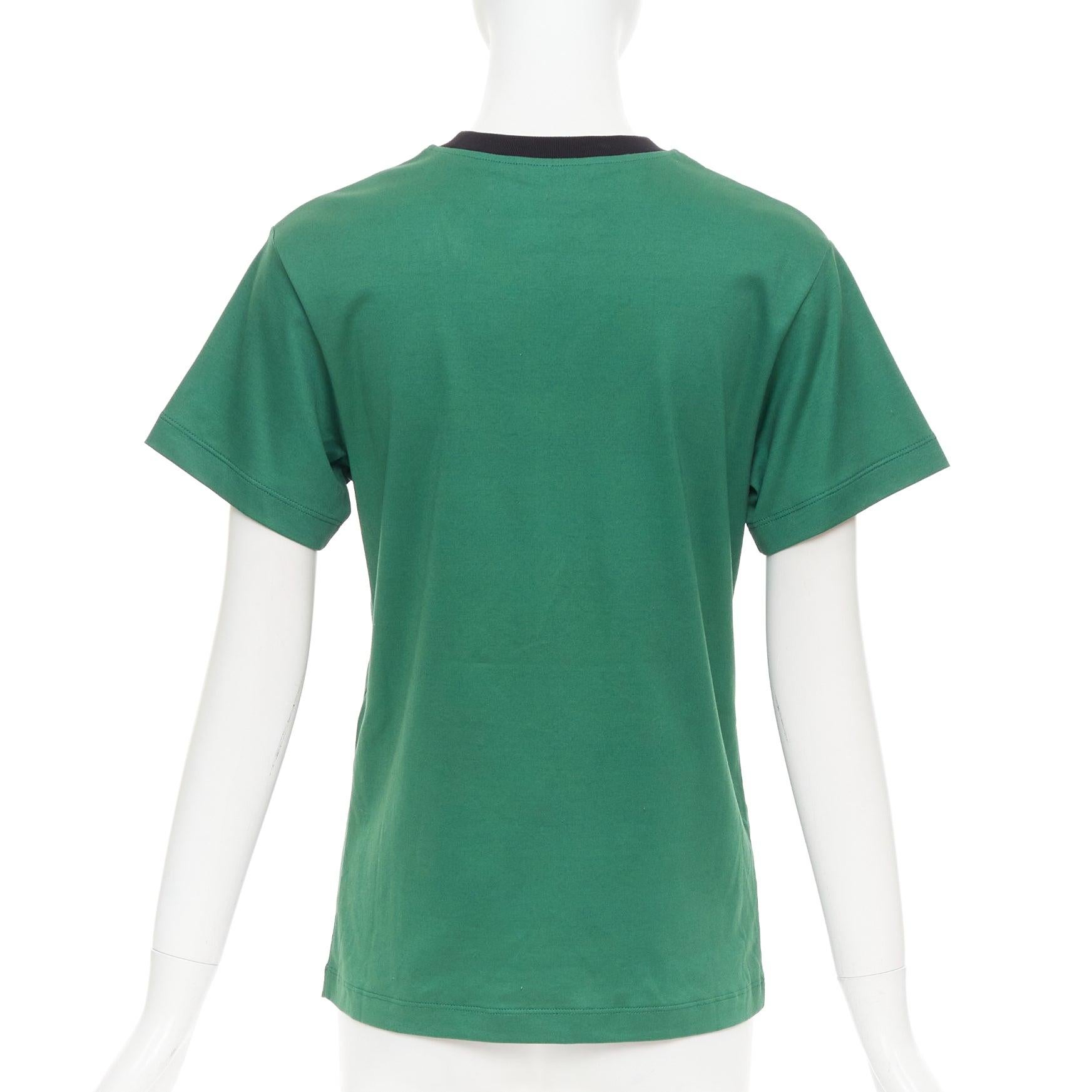 LOUIS VUITTON Sun Yitian 2024 Animogramme ballon lapin chain trim tshirt XS Pour femmes en vente