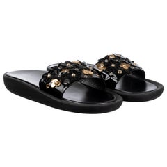 Louis Vuitton Sunbath Flap Mule  Black Sandal size 39