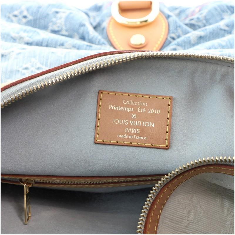 Louis Vuitton Sunburst Handtasche Denim PM 5