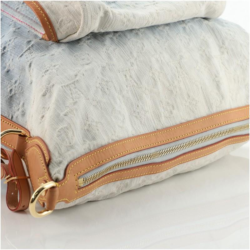 Louis Vuitton Sunburst Handtasche Denim PM 4