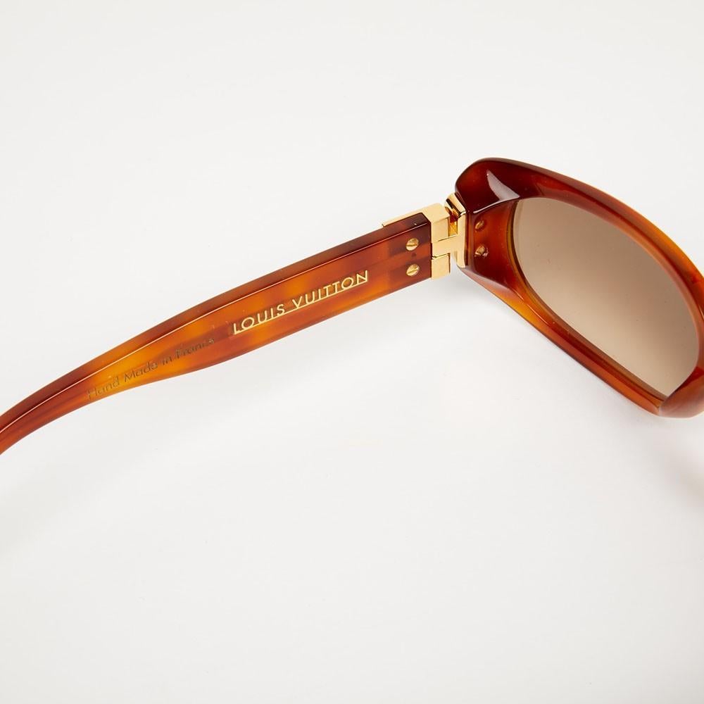 Women's LOUIS VUITTON Sunglasses in Light Brown Acetate