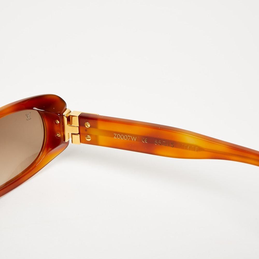 LOUIS VUITTON Sunglasses in Light Brown Acetate 2