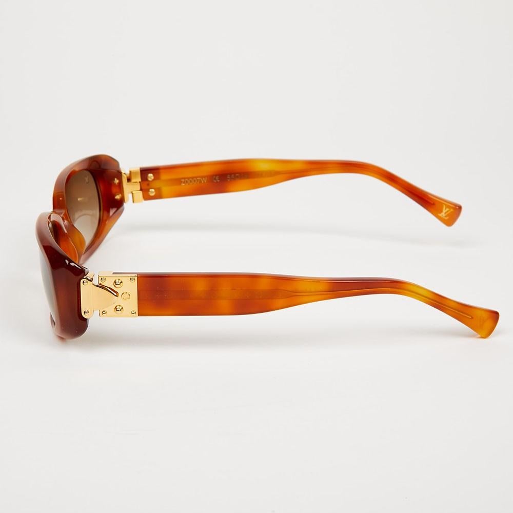 LOUIS VUITTON Sunglasses in Light Brown Acetate 3