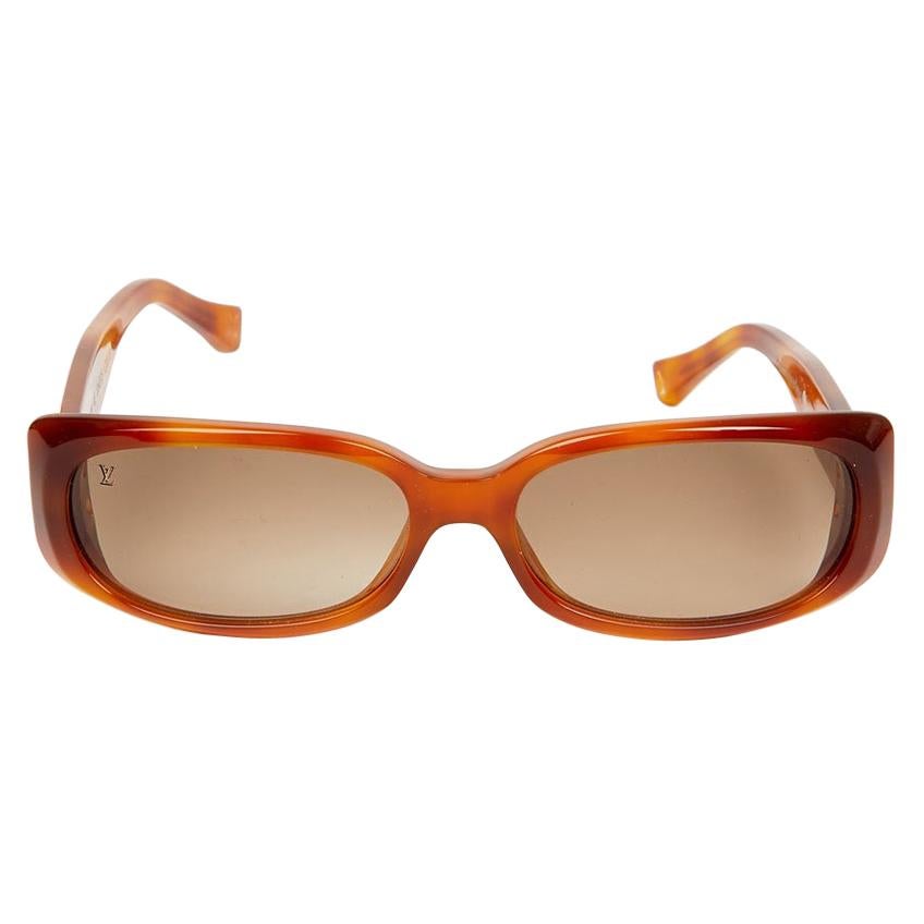 LOUIS VUITTON Sunglasses in Light Brown Acetate