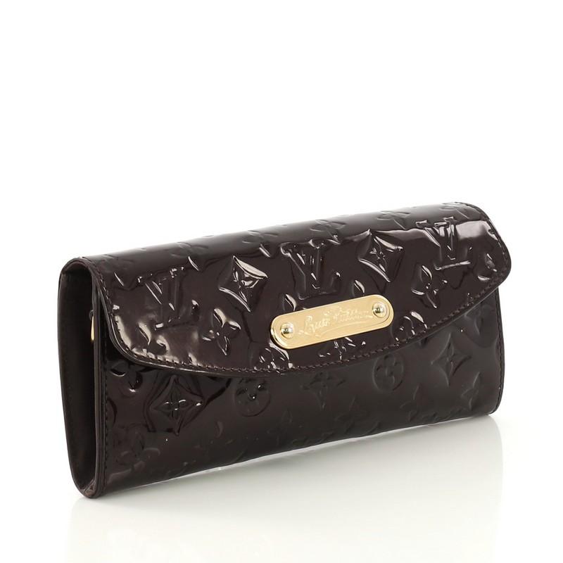 Black Louis Vuitton Sunset Boulevard Handbag Monogram Vernis