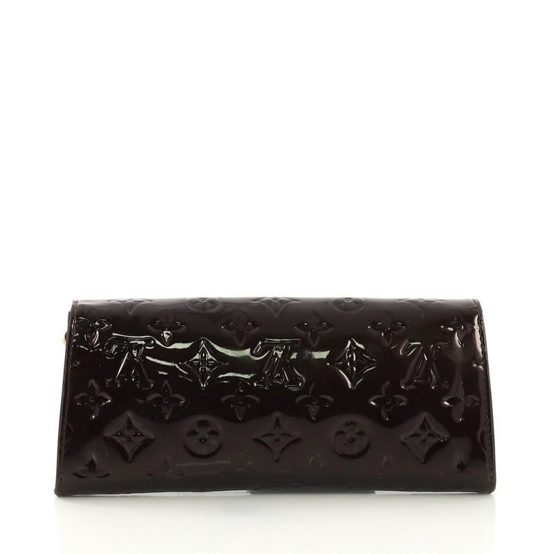 Louis Vuitton Sunset Boulevard Handbag Monogram Vernis In Good Condition In NY, NY