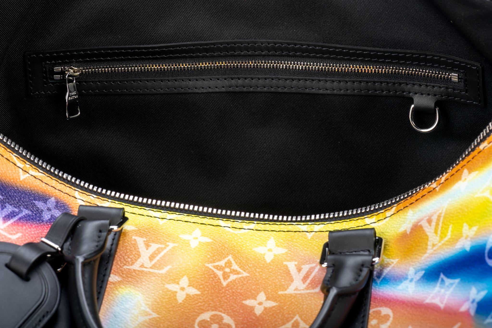 Louis Vuitton Sunset Canvas Keepall 50 For Sale 3