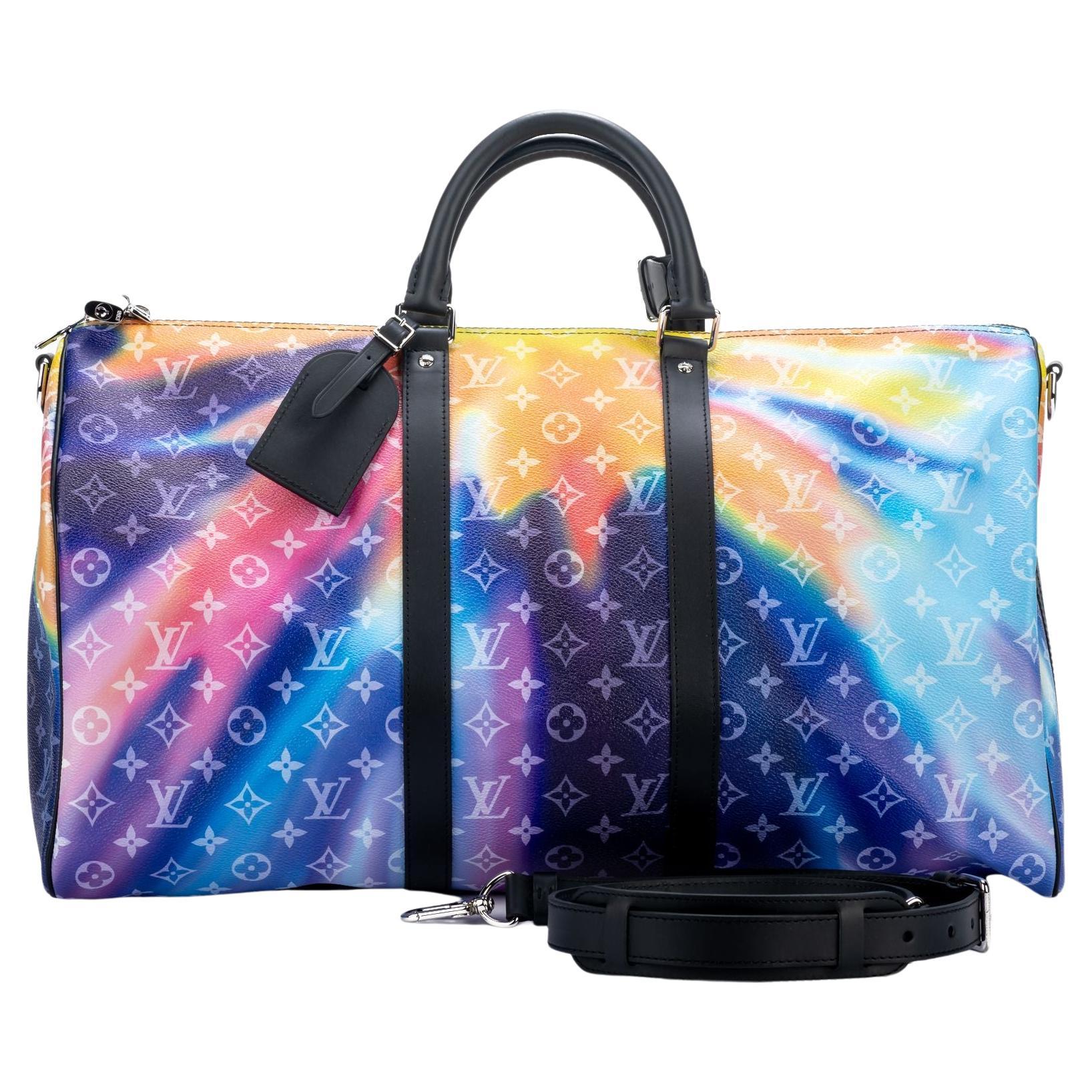 Louis Vuitton Sunset Canvas Keepall 50 For Sale at 1stDibs