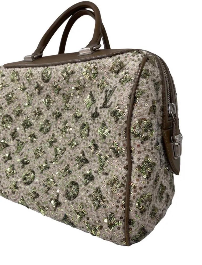 Louis Vuitton Sunshine Express Speedy Bag Limited Edition Khaki Monogram  For Sale at 1stDibs