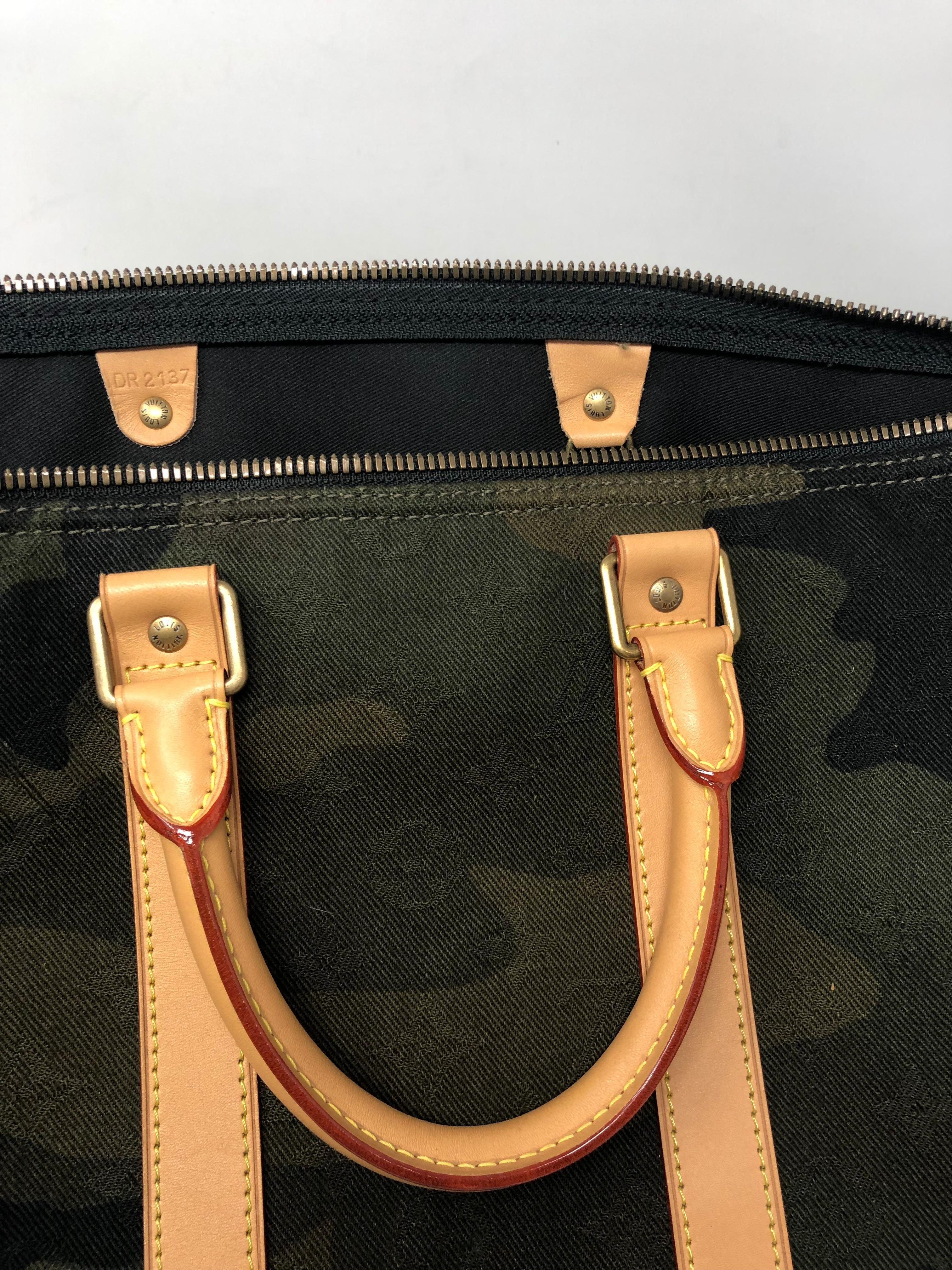 louis vuitton keepall camouflage