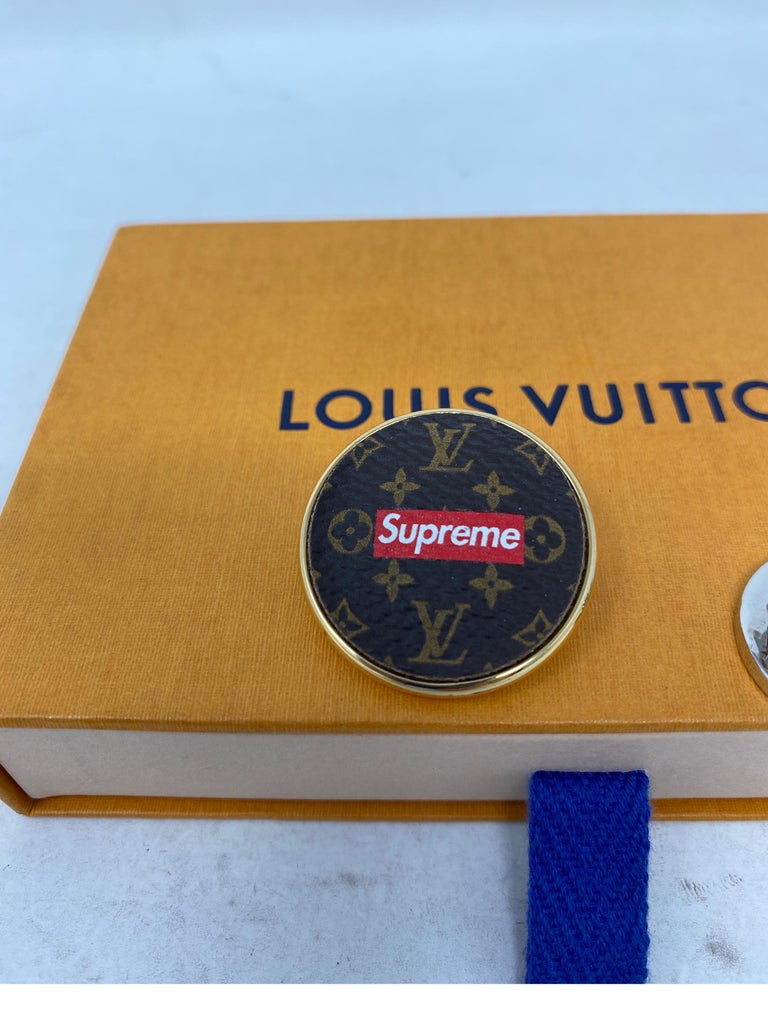 Louis Vuitton x Supreme City Badge Set of Brooches, Contemporary Jewelry, Apparel