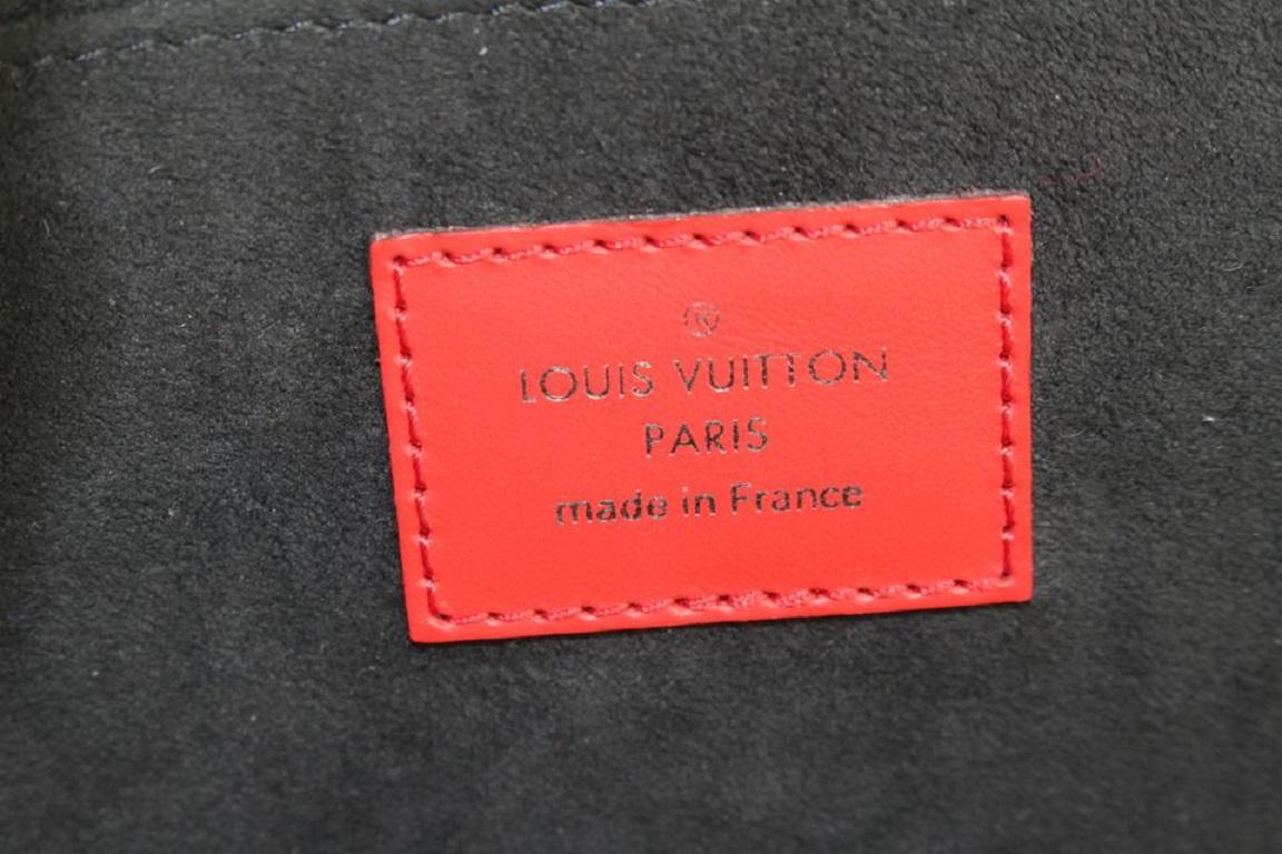 Louis Vuitton Supreme Rouge Epi Cuir Pochette Jour GM 52lvs423 en vente 2