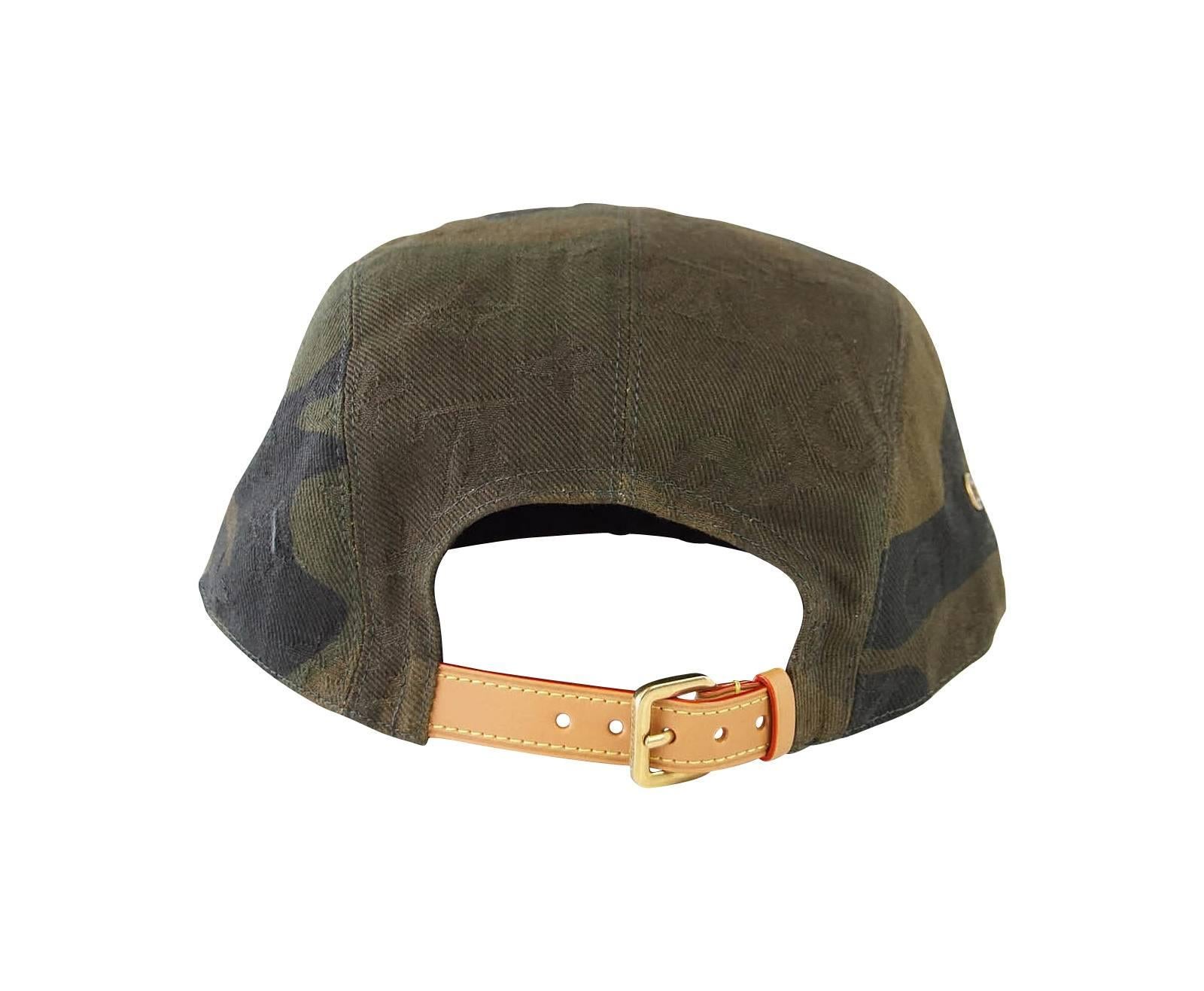 louis vuitton supreme hat