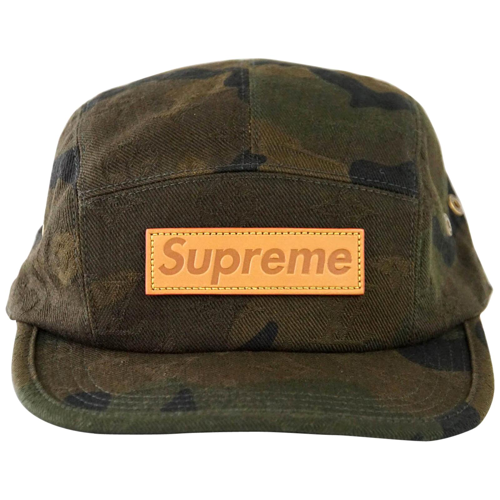 supreme and louis vuitton hat