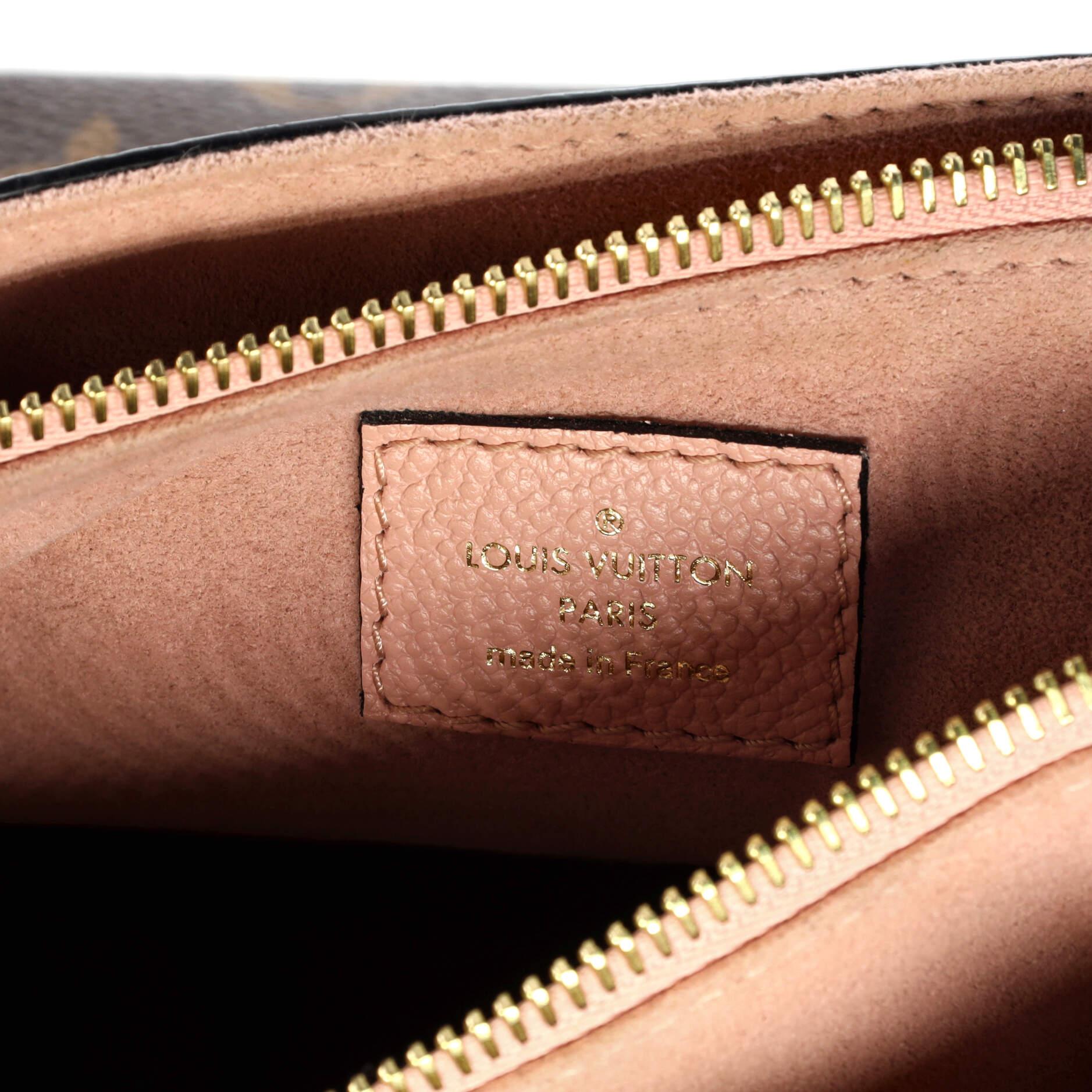 Louis Vuitton Surene Handbag Monogram Canvas with Leather BB 1