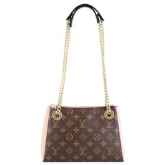 Louis Vuitton Surene Handbag Monogram Canvas with Leather BB