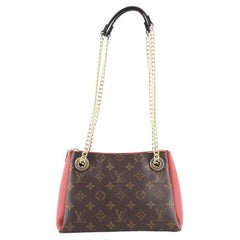 Louis Vuitton Surene Handbag Monogram Canvas with Leather BB