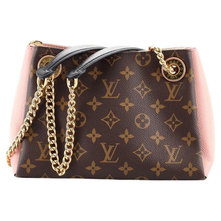 Louis Vuitton Surene Handbag Monogram Canvas with Leather BB