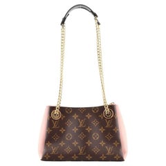 Louis Vuitton Surene Handbag Monogram Canvas with Leather BB