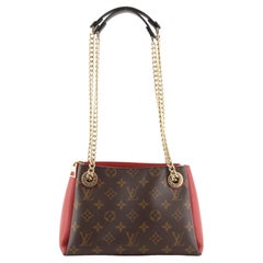 Louis Vuitton Surene Handbag Monogram Canvas with Leather BB