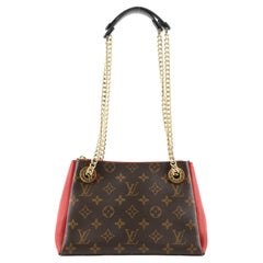 Louis Vuitton Surene Handbag Monogram Canvas with Leather BB