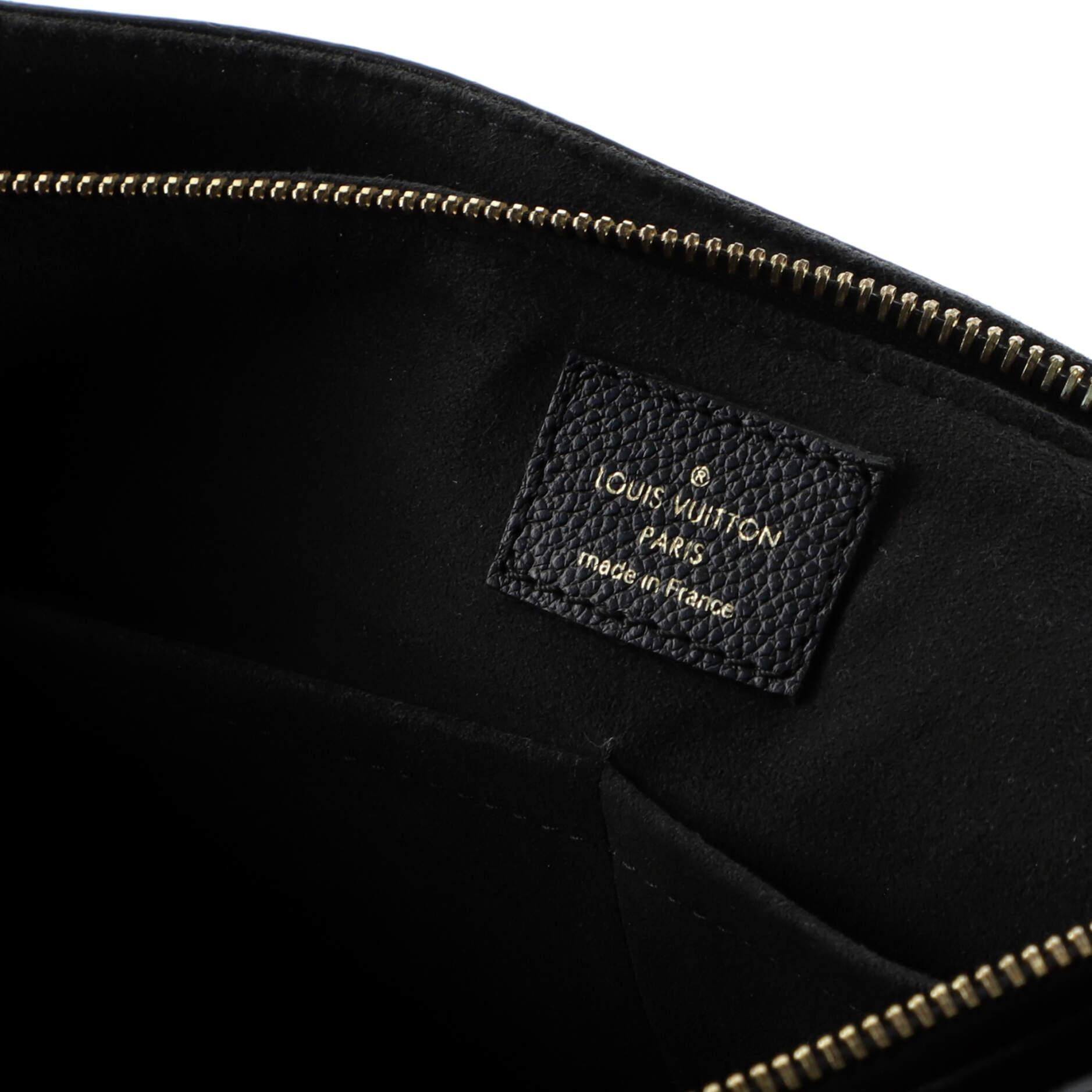 Louis Vuitton Surene Handbag Monogram Canvas with Leather MM 2