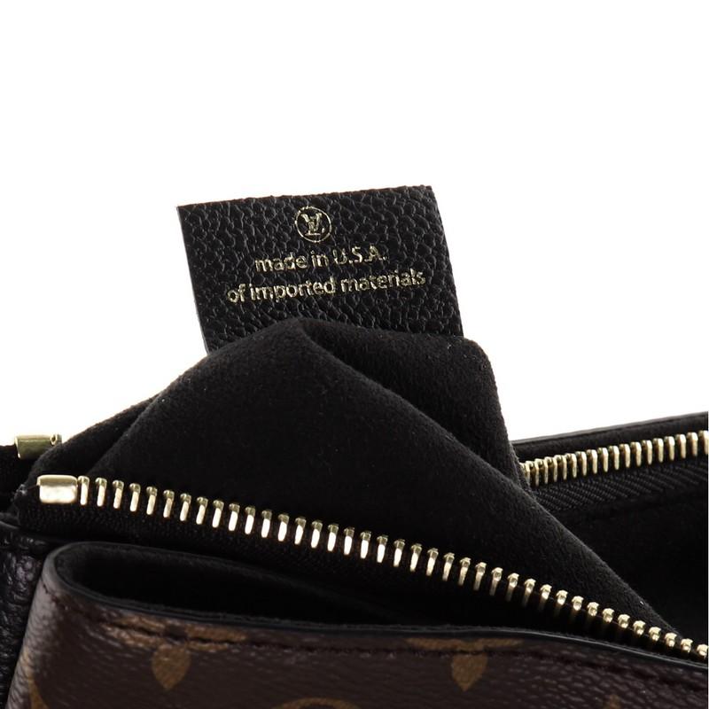 Louis Vuitton Surene Handbag Monogram Canvas with Leather MM 4