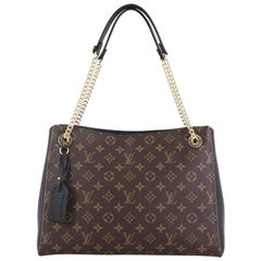 Louis Vuitton Surene Handbag Monogram Canvas with Leather MM