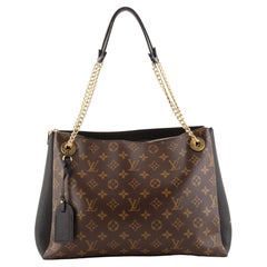 Louis Vuitton Surene Handbag Monogram Canvas with Leather MM