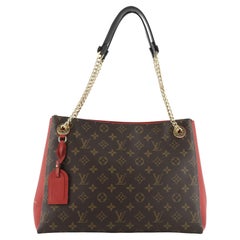 Louis Vuitton Surene Handbag Monogram Canvas with Leather MM