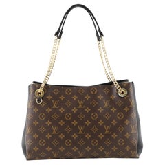 Louis Vuitton Surene Handbag Monogram Canvas with Leather MM