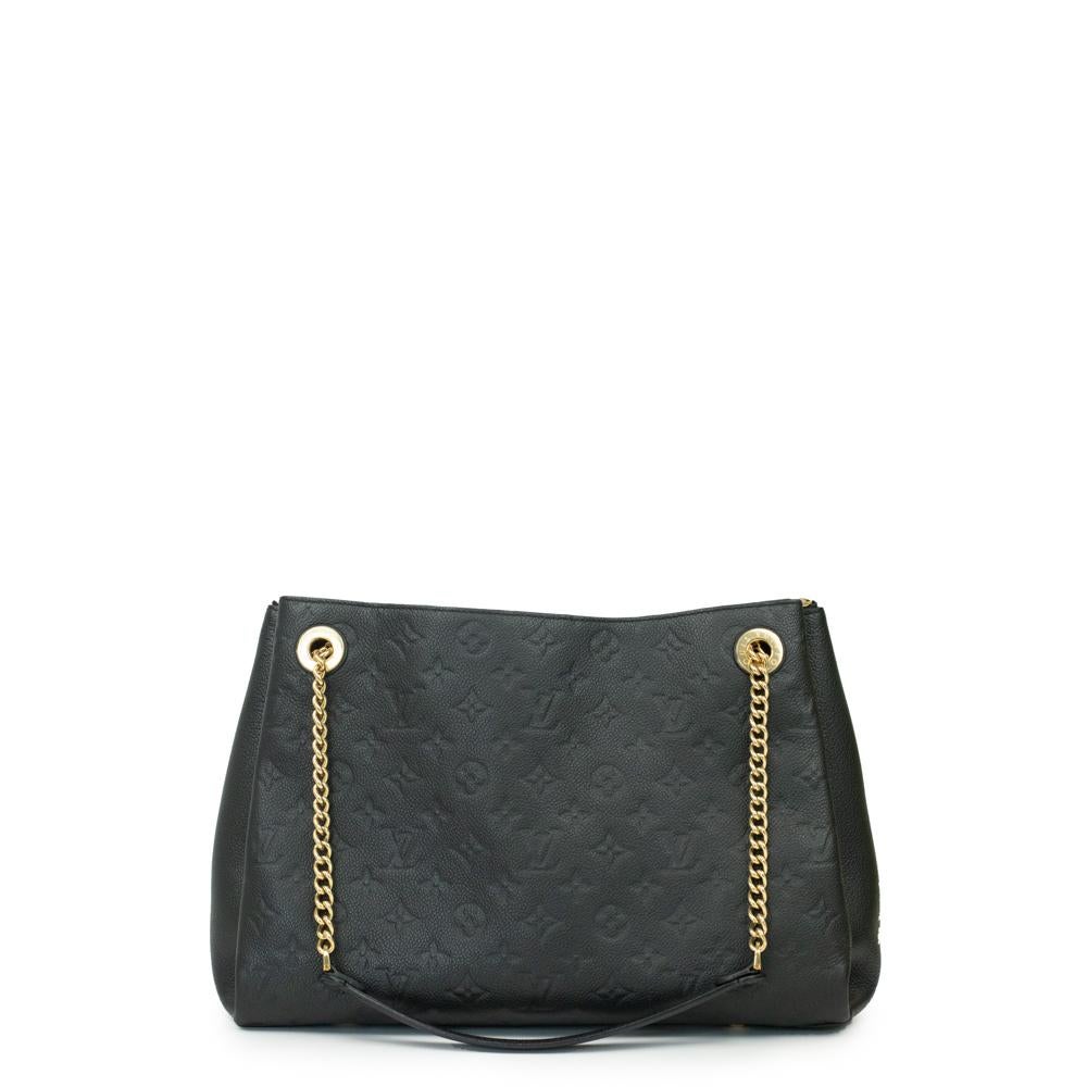 Black Louis Vuitton, Surène in black leather
