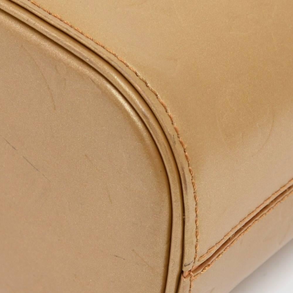 Louis Vuitton Sutter Gold Monogram Matt Large Shoulder Bag  For Sale 2