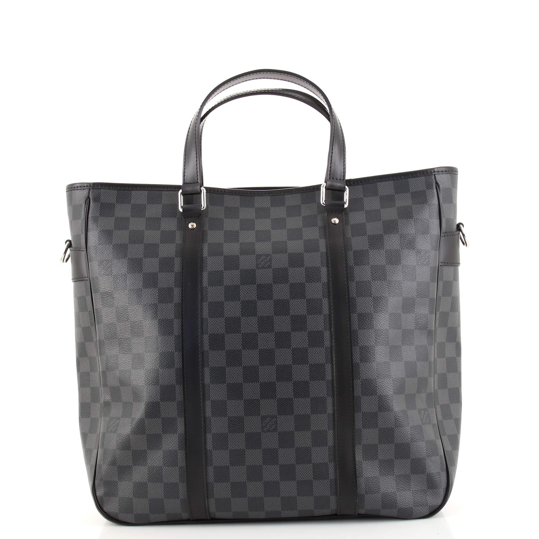 Women's or Men's Louis Vuitton Tadao Handbag Damier Graphite MM