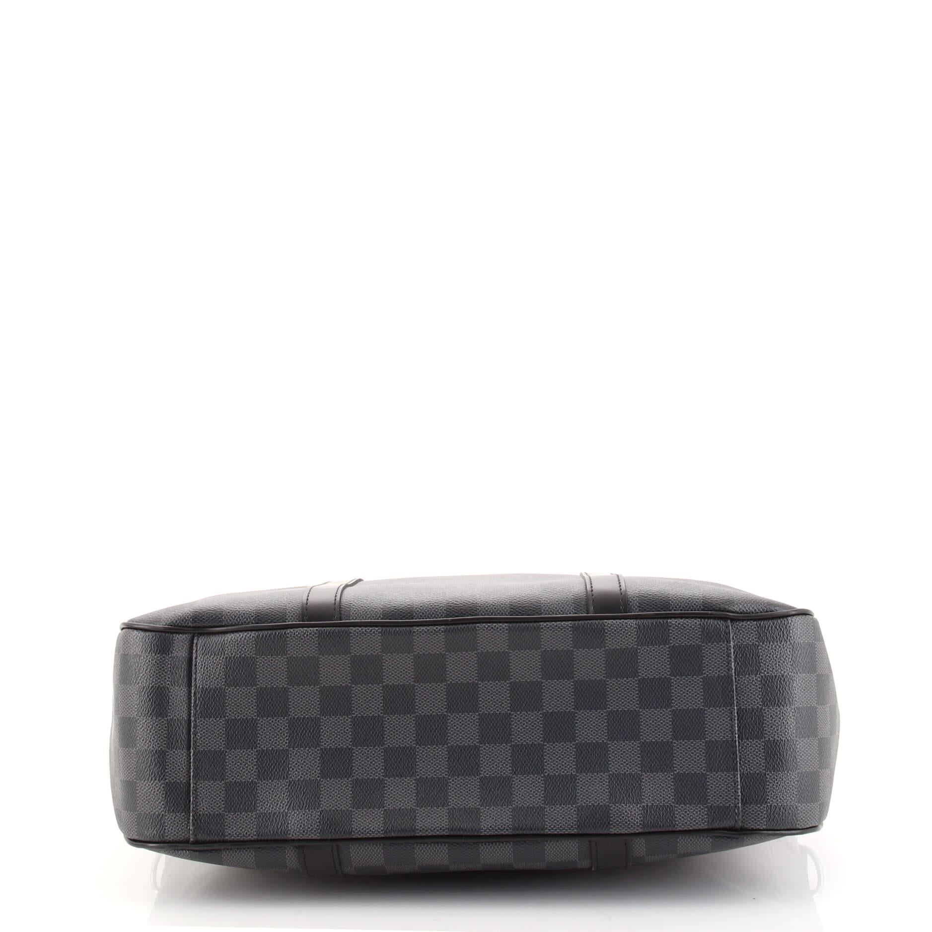 Louis Vuitton Tadao Handbag Damier Graphite MM 1