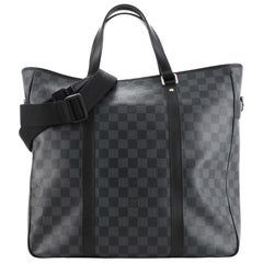 Louis Vuitton Tadao Handbag Damier Graphite MM