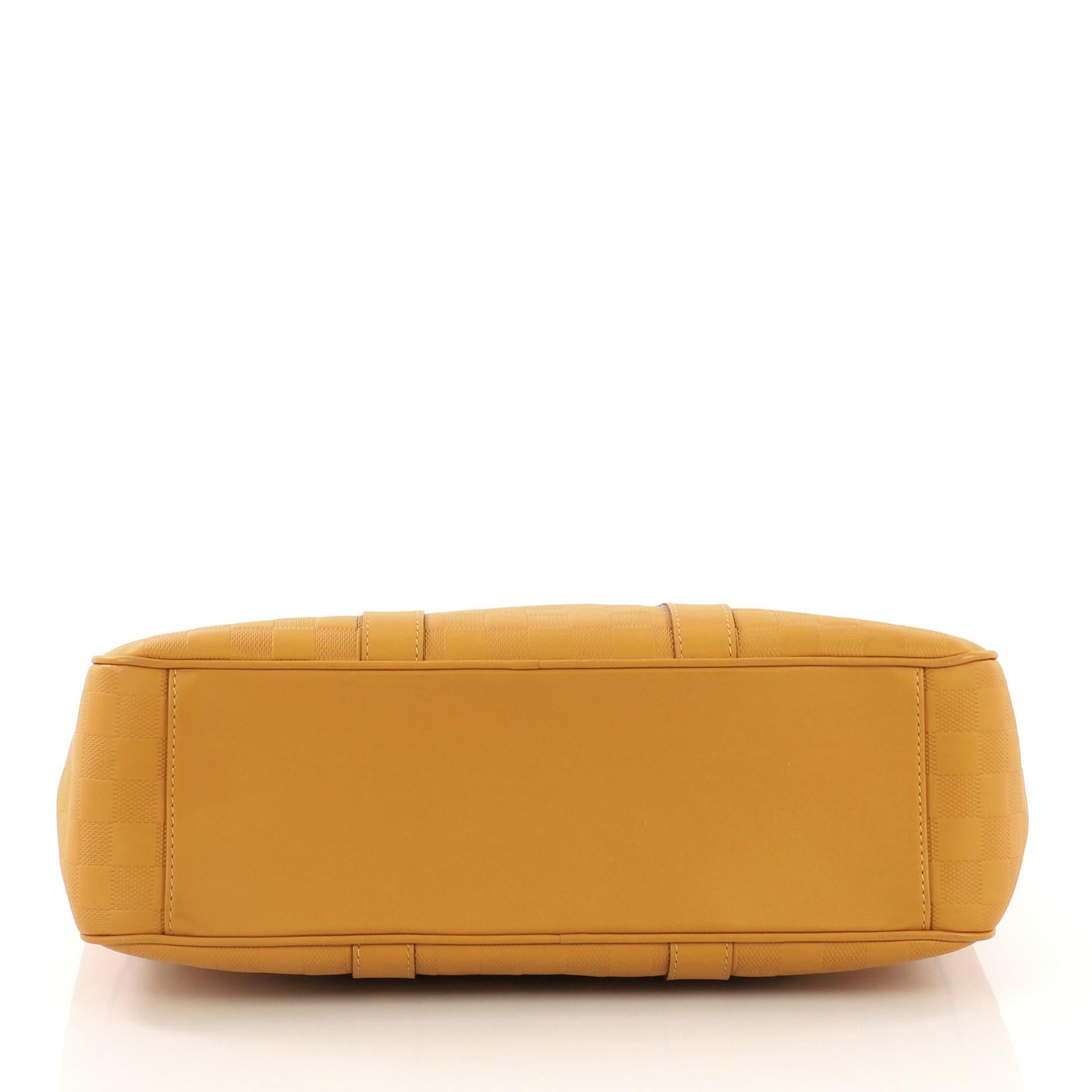 Women's Louis Vuitton Tadao Handbag Damier Infini Leather MM