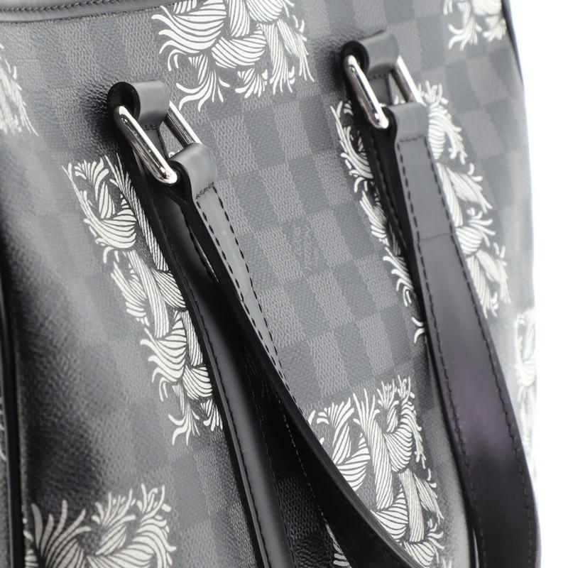 Louis Vuitton Tadao Handbag Limited Edition Nemeth Damier Graphite PM 4