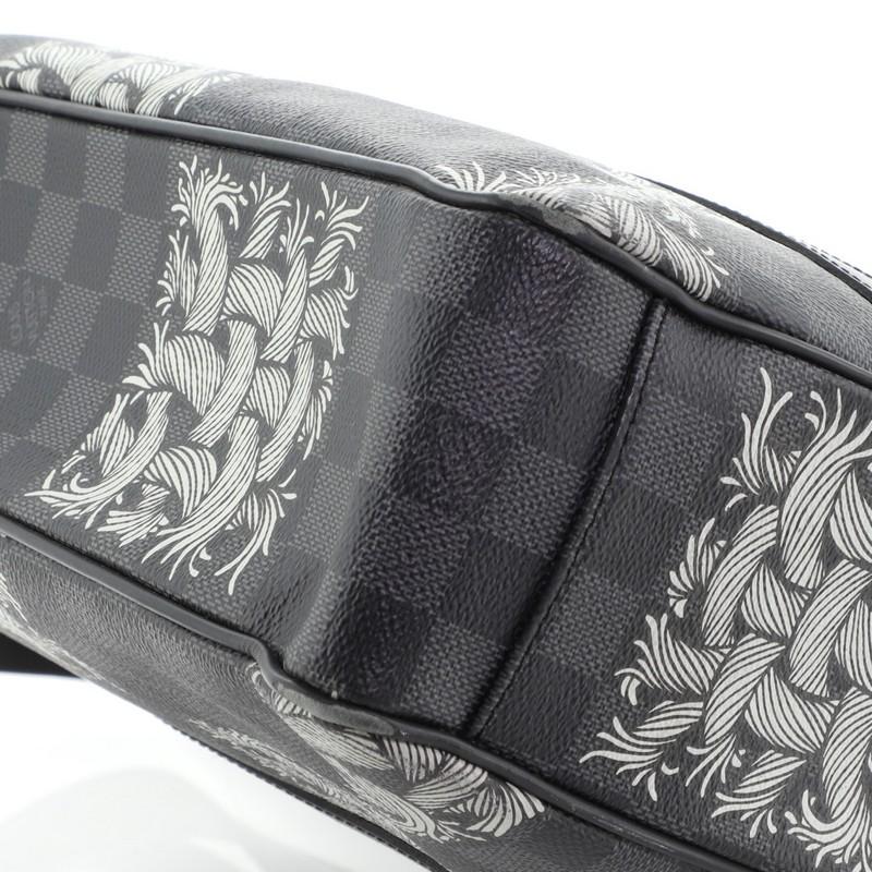 Louis Vuitton Tadao Handbag Limited Edition Nemeth Damier Graphite PM 1