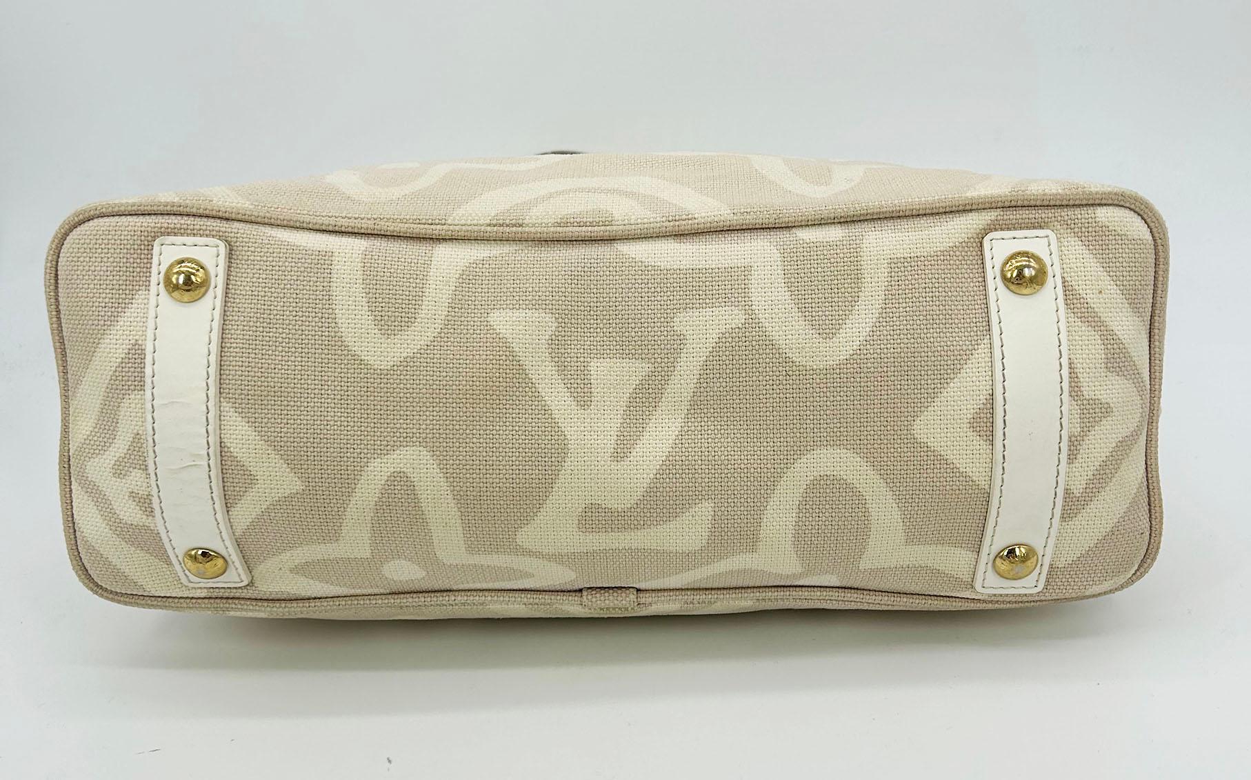 Louis Vuitton Tahitienne Cabas Bag Limited Edition In Fair Condition For Sale In Philadelphia, PA